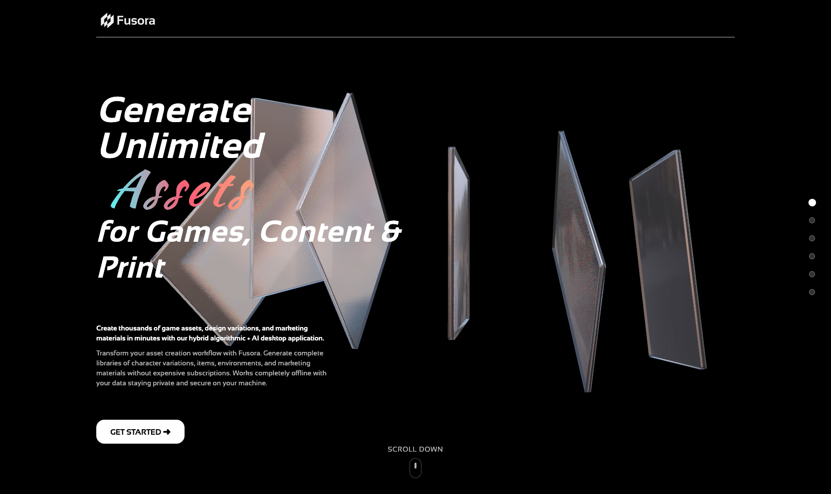 Fusora: Production SaaS Landing Page - Hero Image